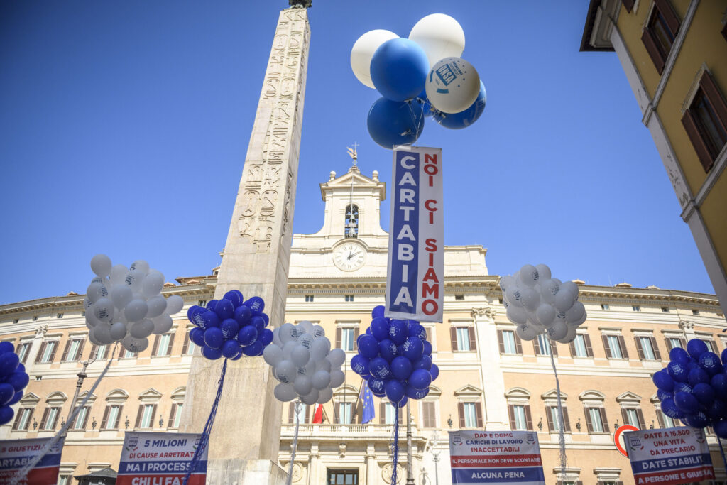 30 Settembre 2021 - Protesta Confsal Unsa - Montecitorio, Roma.